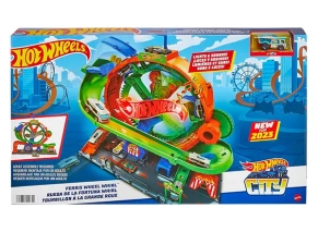 ست چرخوفلک Hot Wheels City مدل Ferris Wheel Whirl