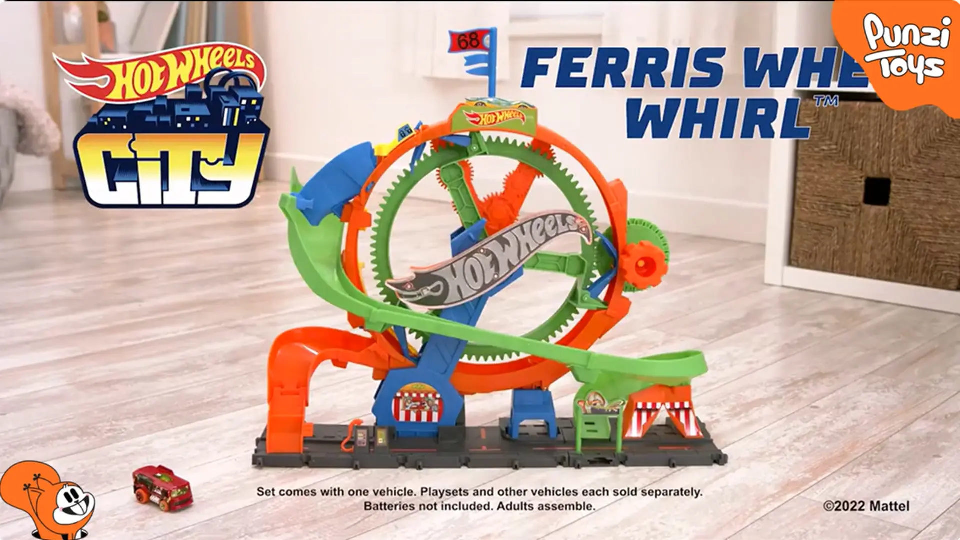 ست چرخ‌وفلک هات ویلز مدل Ferris Wheel Whirl