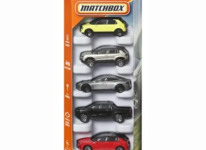 بسته پنجعددی ماشین فلزی Matchbox Electric Drivers کد JBX18