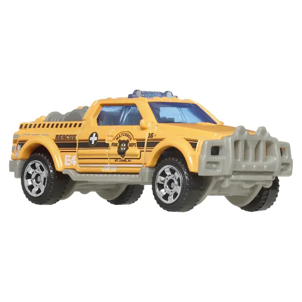 بسته پنجعددی ماشین فلزی Matchbox MBX Rescue IV کد JBX32