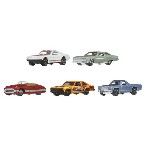 بسته پنجعددی ماشین فلزی Matchbox MBX Road Cruisers II کد JBX35