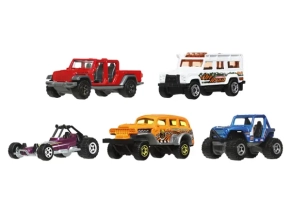 بسته پنجعددی ماشین فلزی Matchbox Adventure IV کد JBX39