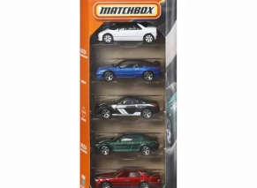 بسته پنجعددی ماشین فلزی Matchbox MBX Japan Cruisers II کد JBX24