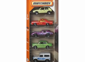 بسته پنجعددی ماشین فلزی Matchbox MBX Retro II کد JBX26